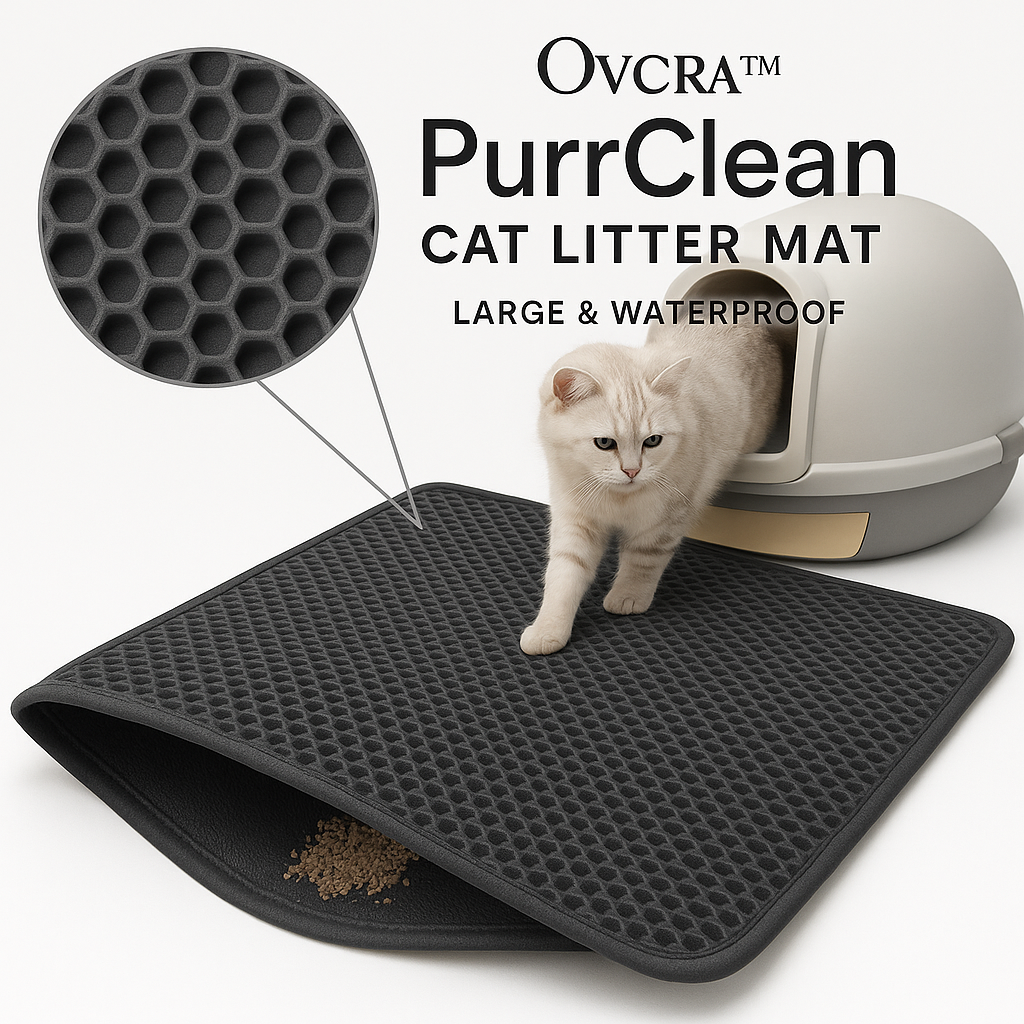 Ovora™ PurrClean Cat Litter Mat