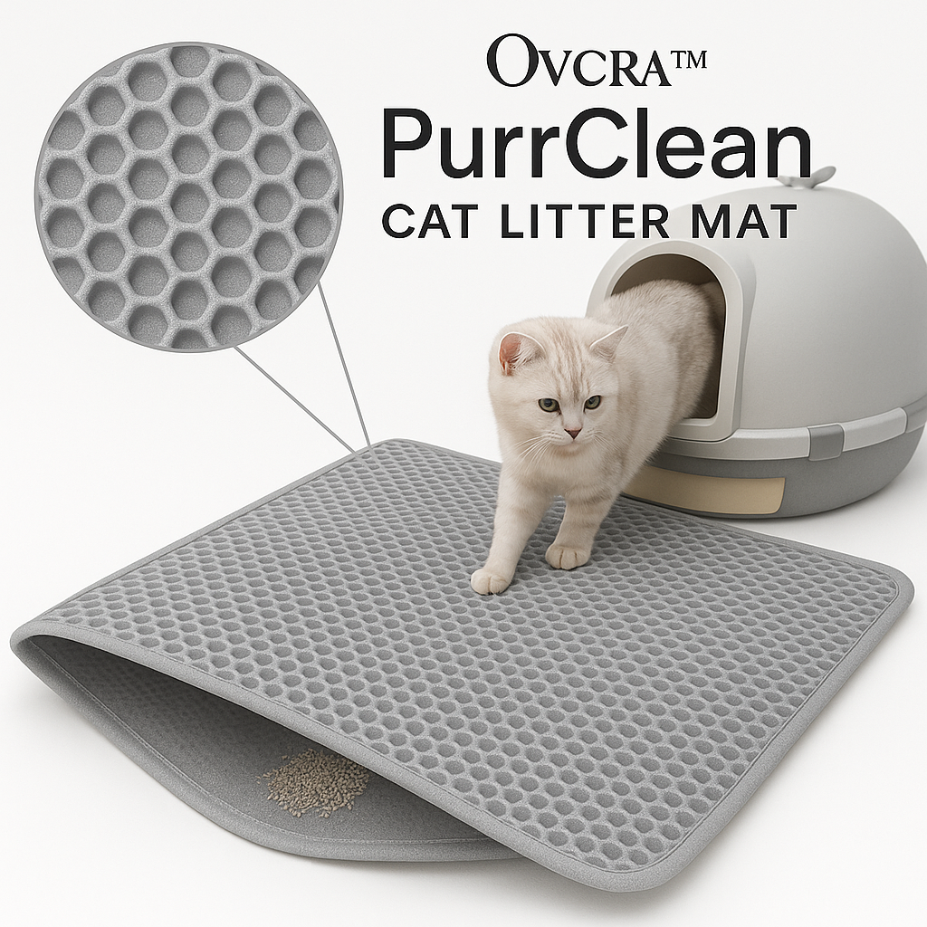 Ovora™ PurrClean Cat Litter Mat