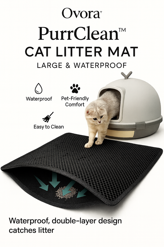 Ovora™ PurrClean Cat Litter Mat