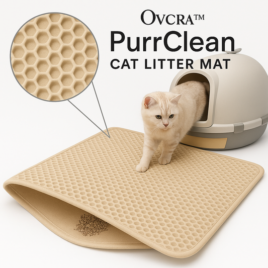 Ovora™ PurrClean Cat Litter Mat